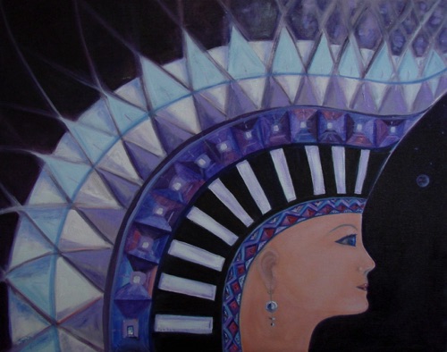 Queen of the Triangle Realm
Oil, 22 x 28 Queen of the Triangle Realm
Oil, 22 x 28